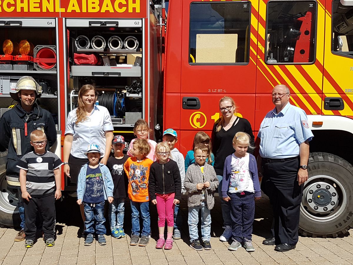 Brandschutzerziehung im SVE-Kindergarten
